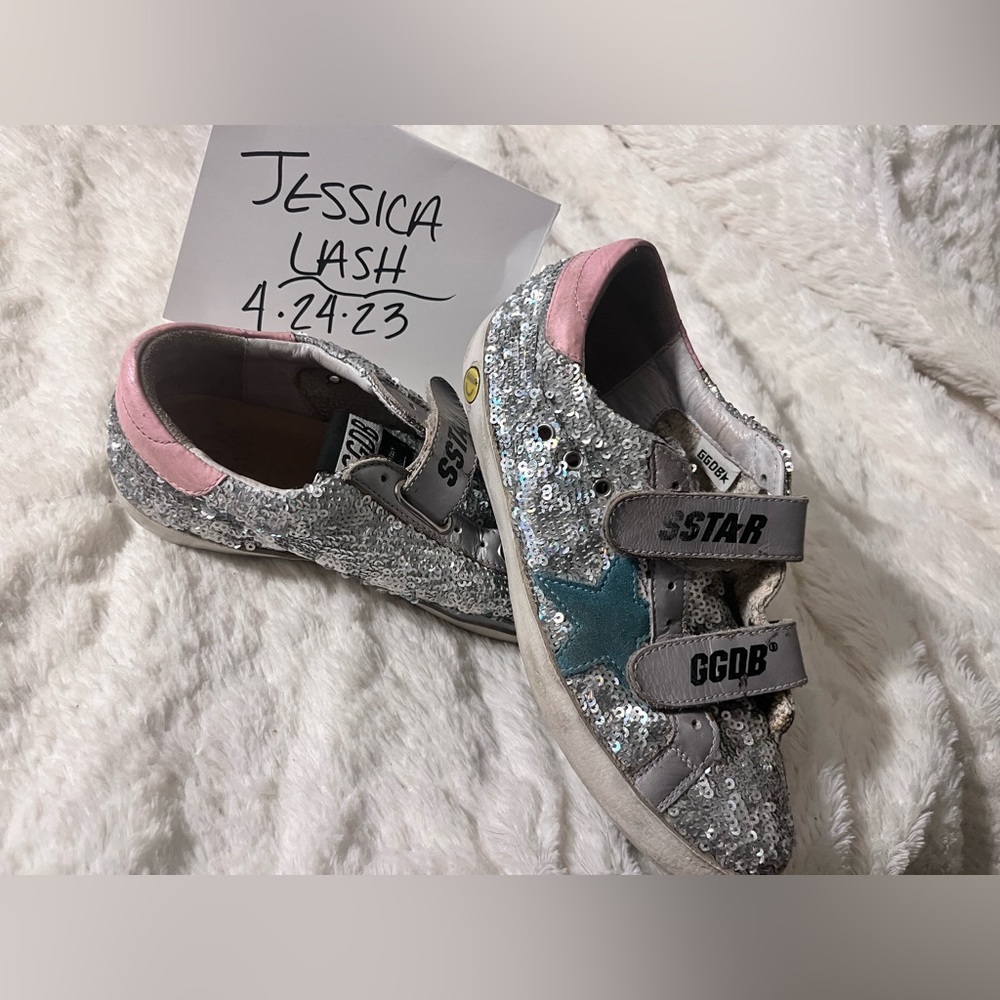 Golden Goose Old School Sneakers 🩵💫 (Kids)